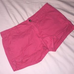 Pink shorts